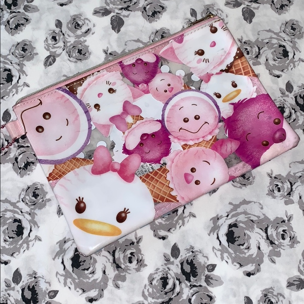 Disney Store Japan Tsum Tsum Zip Pouch